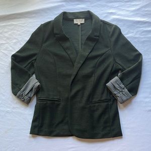 Skies are Blue Green Blazer - Small